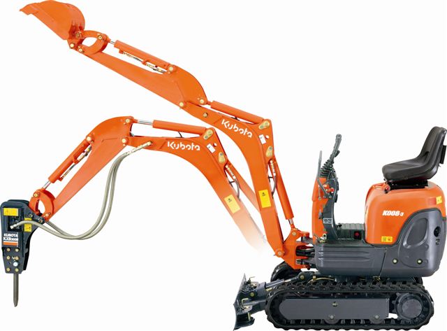 kubota k008  -